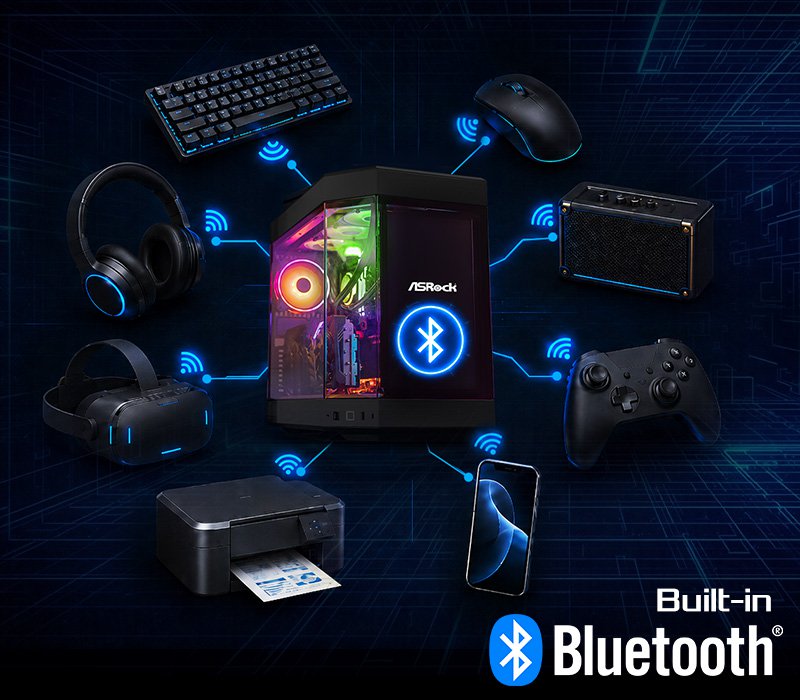 Built-in Bluetooth
